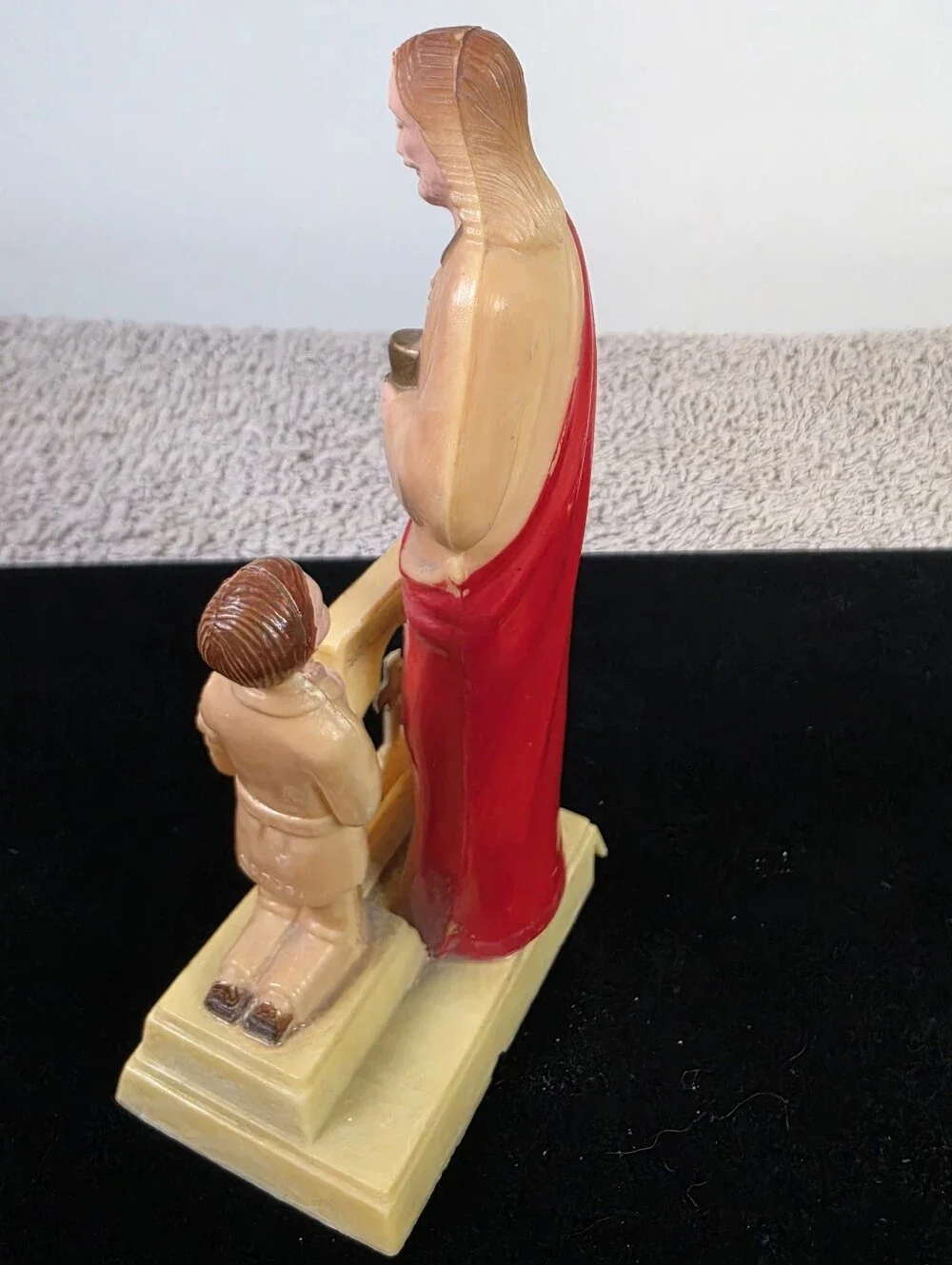Religious First Holy Communion Depicting Jesus Christ Administering Eucharist
